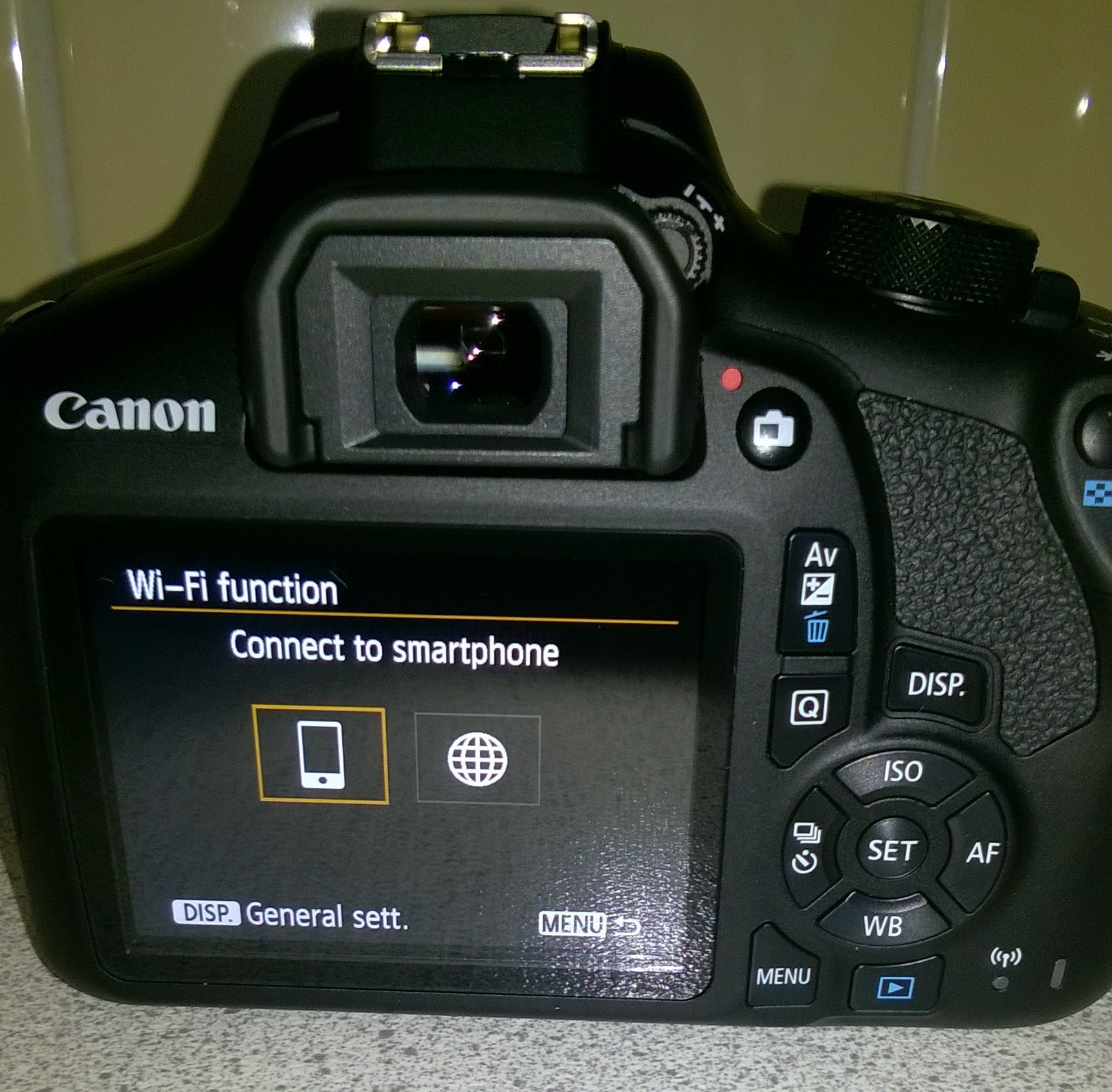 canon eos 1300d video mode